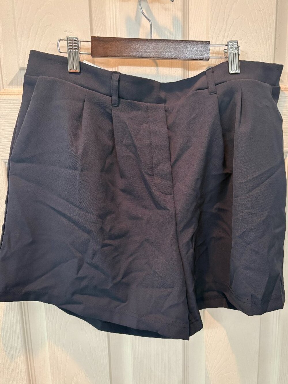 🔥 NWT 32 Degrees Cool Navy Blue Pull-On Shorts • Size Large • Brand New w/Tags